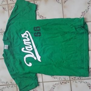 Green Vans shirt